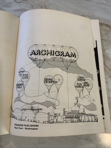 Rare archigram book peter - by,